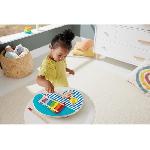 Jeu D'apprentissage Fisher-Price-Table musicale en bois avec instruments de percussion HXT91