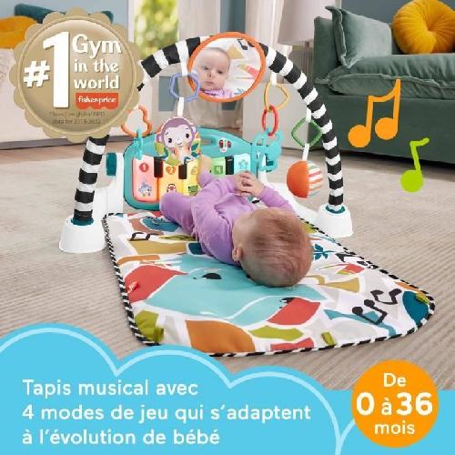 Imitation Instrument Musique FISHER-PRICE Tapis Piano éveil-Tapis d'activités avec éveil musical - Fisher-Price - HWY56