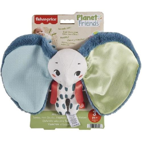 Peluche Fisher-Price-Tembo. mon Doudou Éléphant-Peluche pour nouveau-nés HKD63