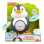 Table Activite - Jouet D'activite Fisher-Price - Valentin le Pingouin Linkimals - Jouet d'éveil bébé - Des 9 mois HCJ61