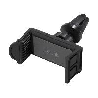 Fixation - Support Telephone Support de telephone pour grille d'aeration - Noir