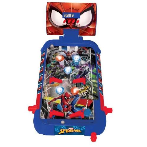 Flipper Flipper Électronique Spider-Man - LEXIBOOK - Effets lumineux et sonores