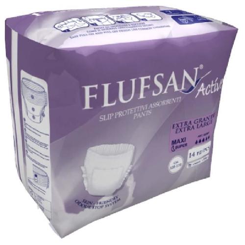 FLUFSAN Culottes super absorbantes extra-large pour incontinence nuit x14