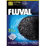 FLUVAL Lot de 3 charbons 100 g - Pour aquarium