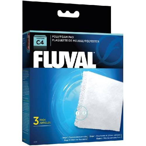 FLUVAL Plaquette mousse-polyester C4.3unite - Pour poisson