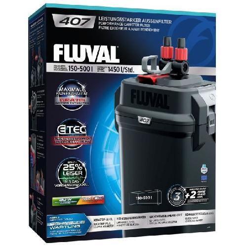 Filtration - Pompe FLUVAL Série 7 407 Filtre d'extérieur pour aquarium