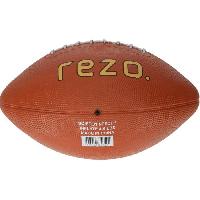 Football Americain Ballon de football américain - REZO - Caoutchouc - Taille 7 - Marron - Résistant et polyvalent