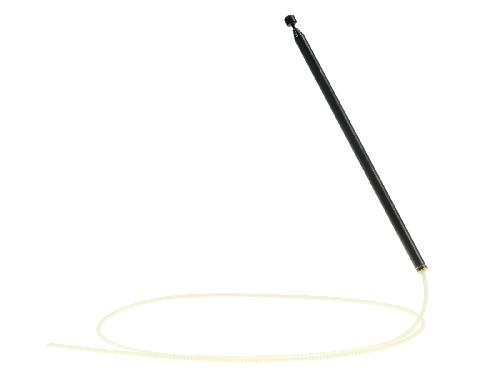 Antenne Fouet de remplacement pour antenne automatique AM-FM 79cm noir