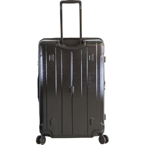 FRANCE BAG Valise 8 Roues Extensible Cadenas TSA Polycarbonate-ABS Noir
