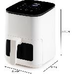 Friteuse Electrique Friteuse a air chaud - DOMO - DO541FR - 3.5L - Ecran digital - Deli-Fryer supreme