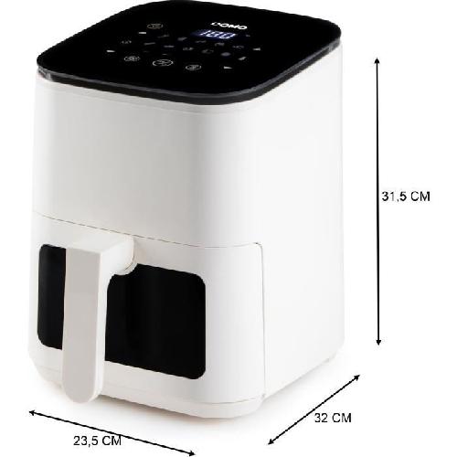 Friteuse Electrique Friteuse a air chaud - DOMO - DO541FR - 3.5L - Ecran digital - Deli-Fryer supreme