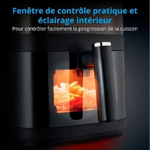 Friteuse Electrique Friteuse a air chaud sans huile - MD 11780 - Température jusqu'a 230 °C - 10 programmes - 5 L - 1500 Watt