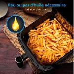 Friteuse Electrique Friteuse a air chaud sans huile - MD 11780 - Température jusqu'a 230 °C - 10 programmes - 5 L - 1500 Watt