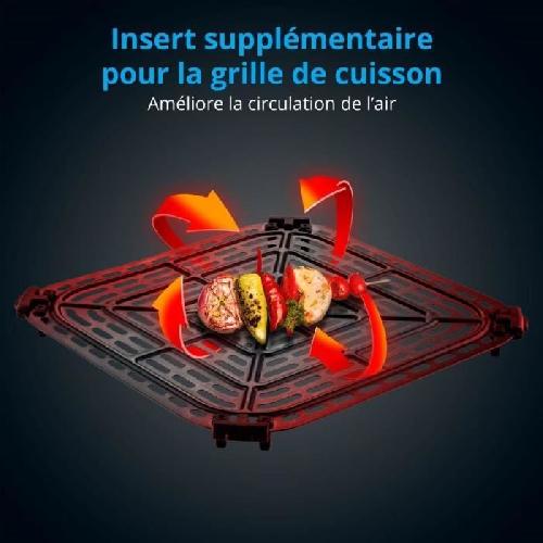 Friteuse Electrique Friteuse a air chaud sans huile - MD 11780 - Température jusqu'a 230 °C - 10 programmes - 5 L - 1500 Watt