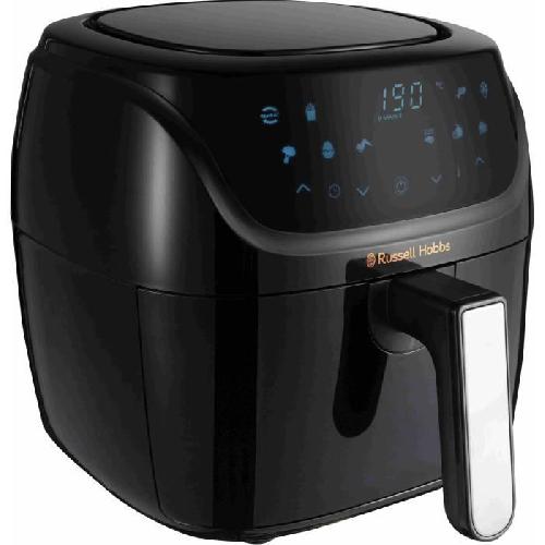 Friteuse Electrique Friteuse a air - RUSSELL HOBBS - SatisFry Medium 4L - 27160-56 - 1350 W - 4 L - 10 programmes - Noir