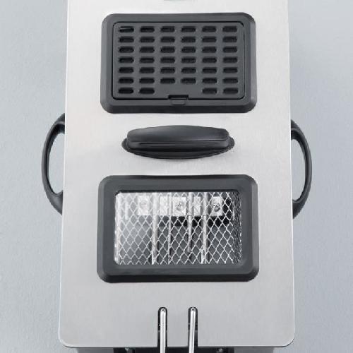 Friteuse Electrique Friteuse Electrique - SEVERIN FR2431 - Capacité 3 L - Thermostat réglable - Inox brossé