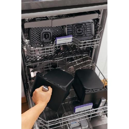 Friteuse Electrique Friteuse multifonction a air chaud - BEKO - FRL5388B - 2400 W - 8.5 L pour 2 kg de frites - 2 cuves (2x 4.5 L) - Noir