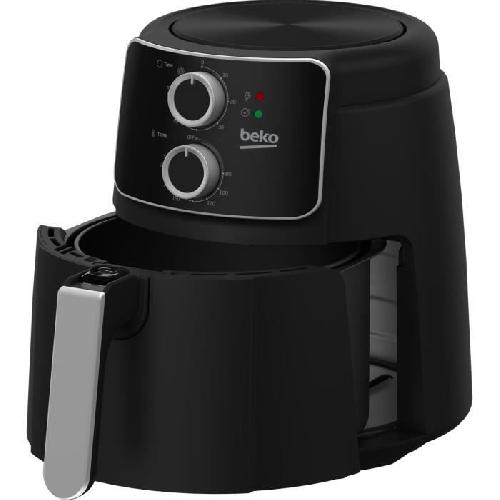 Friteuse Electrique Friteuse multifonction sans huile - BEKO - FRL2242B - 1500 W - 3.9 L pour 0.8 kg de frites - Minuteur coupe circuit - Noir