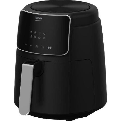 Friteuse Electrique Friteuse multifonction sans huile - BEKO - FRL2244B - 1500 W - 3.9 L pour 0.8 kg de frites - 8 programmes - Ecran tactile - Noir