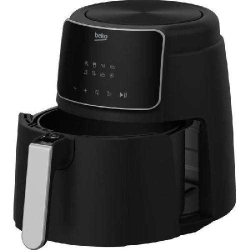 Friteuse Electrique Friteuse multifonction sans huile - BEKO - FRL2244B - 1500 W - 3.9 L pour 0.8 kg de frites - 8 programmes - Ecran tactile - Noir