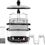 Friteuse Electrique Friteuse multifonctionnelle - SENCOR - SFR 9400WH - 1800 W - 4.8 L - Blanc