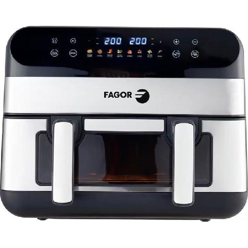 Friteuse Electrique Friteuse sans huile - FAGOR - Airfryer FGF10 - 10L - 2400 W - Ecran tactile - 8 modes pré enregistré ? Grande cuve de cuisson