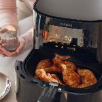 Friteuse Electrique Friteuse sans huile - PHILIPS - Airfryer XL HD9270/70 Série 3000 - 6.2L - Technologie Rapid Air - 7 préréglages - Noir