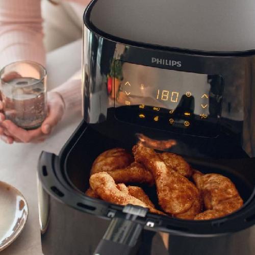 Friteuse Electrique Friteuse sans huile - PHILIPS - Airfryer XL HD9270/70 Série 3000 - 6.2L - Technologie Rapid Air - 7 préréglages - Noir