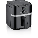 Friteuse Electrique Friteuse sans huile - SEVERIN FR2452 - 5L - Temps et Thermostat réglables - Noir