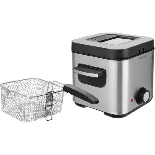 Friteuse Electrique Friteuse - SENCOR - SFR 6200SS - 900 W - 1.5 L - Noir / Acier inoxydable