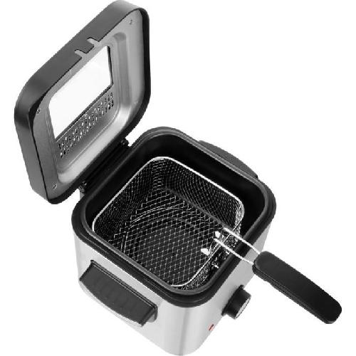 Friteuse Electrique Friteuse - SENCOR - SFR 6200SS - 900 W - 1.5 L - Noir / Acier inoxydable