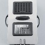 Friteuse Electrique Friteuse SEVERIN FR2431 - Capacite 3 L - Thermostat reglable - Inox brosse