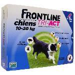 FRONTLINE 6 Pipettes  Tri-Act Chiens M - 10 a 20 kg -  puces. tiques. moustiques. phlébotomes et mouches piqueuses