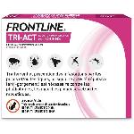 Antiparasitaire - Pipette - Lotion - Collier - Pince - Spray -shampoing - Crochet Tique Frontline Tri-Act chien - Anti-puces anti-tiques pour chien S - 5-10kg - 3 pipettes