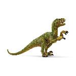 Figurine Miniature - Personnage Miniature Fuite sur quad face au vélociraptor - Ensemble de Jouets Préhistoriques de 5 Pieces pour Garçons et Filles a Partir de 4 ans -