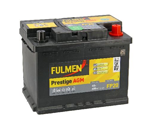 FULMEN Batterie FP20 680A AGM L2