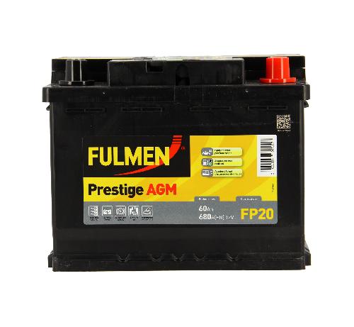 FULMEN Batterie FP20 680A AGM L2