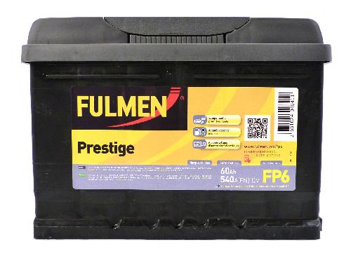 Batterie Vehicule FULMEN Batterie FP6 540A 60Ah L2B