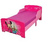 Fun House Disney Minnie Paris lit pour enfant - Avec lattes - 140x70 cm