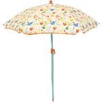 Fauteuil - Chaise Longue - Matelas Gonflable Piscine FUN HOUSE Fruity's Salon de jardin - 1 table H.46 x ø46 cm. 2 chaises H.53xl.38.5xP.37.5 cm et 1 parasol H.125 x ø100 cm