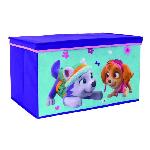 Fun House Pat Patrouille fille coffre a jouets pliable pour enfant