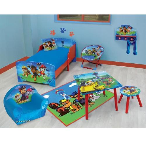 Univers Miniature - Habitation Miniature - Garage Miniature Fun House Pat Patrouille table carree + tabouret pour enfant