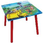 Univers Miniature - Habitation Miniature - Garage Miniature Fun House Pat Patrouille table carree + tabouret pour enfant