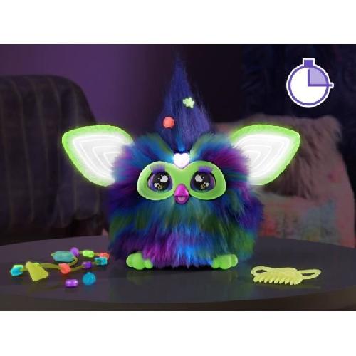 Peluche Furby Galaxie. peluche activée par la voix brille dans le noir. jouets interactifs. des 6 ans