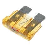 Fusible 5A 12VDC 19mm avec LED x10