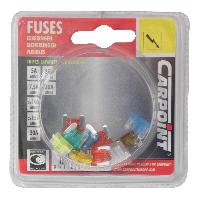 Fusibles 10 Fusibles Low profile assortis 5A 7.5A 10A 15A 20A 25A 30A