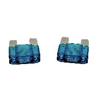 Fusibles 2 Maxi Fusibles Enfichables 60A Bleu Fusibles 2 Maxi Fusibles Enfichables 60A Bleu