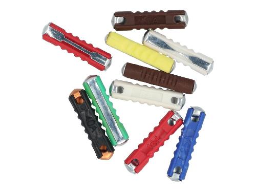 Fusibles pour auto à Lamelles Fusibles Continentaux 5-40A -10 Pcs-