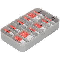 Fusibles Kit 200x fusibles 5x20mm - 100mA6.3A - rapide Fusibles Kit 200x fusibles 5x20mm - 100mA6.3A - rapide