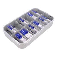 Fusibles Kit 200x fusibles 5x20mm - 100mA6.3A - semi-differe